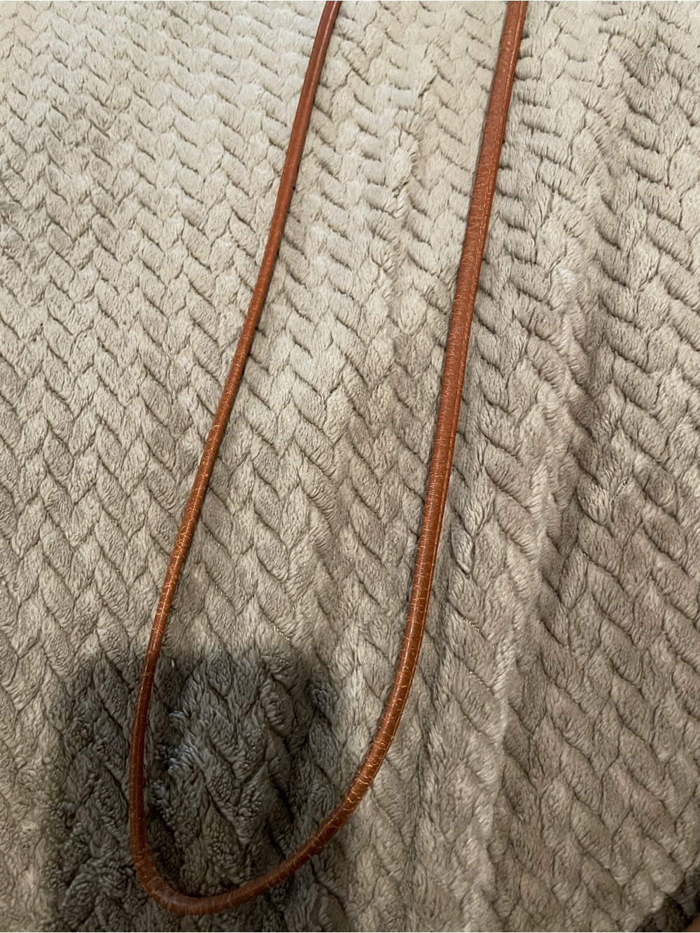 MCM Cognac Visetos Drawstring Crossbody - Picture 8 of 10